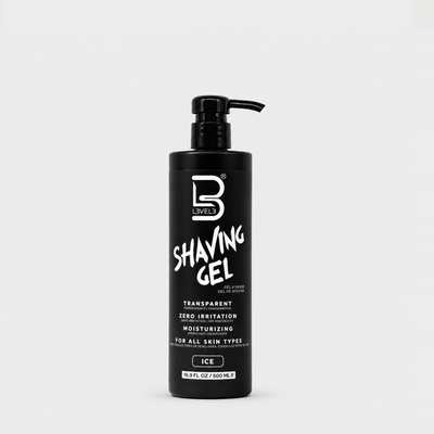 L3VEL3 Shaving Gel Ice 500 ml — gel de afeitado