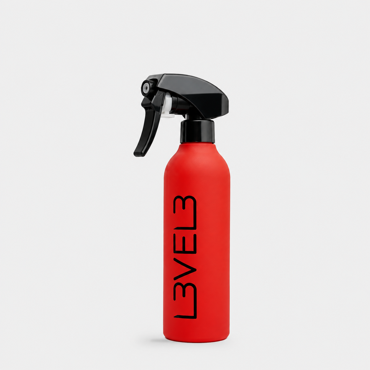L3VEL3 Rubberized Water Spray Bottle Red — Segunda vista del producto