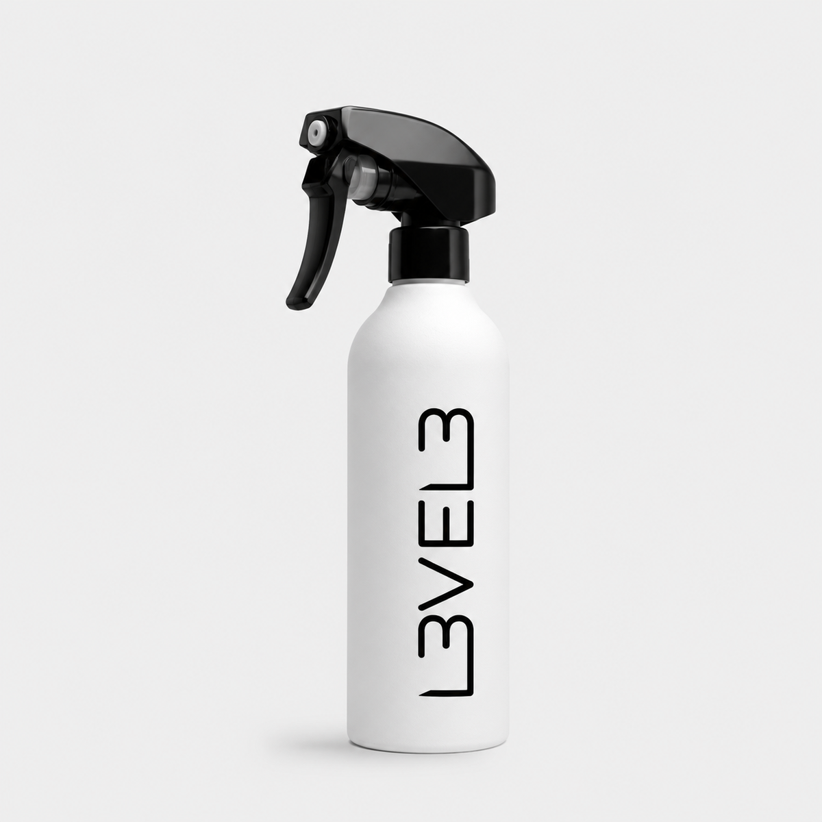 L3VEL3 Rubberized Water Spray Bottle White — Segunda vista del producto