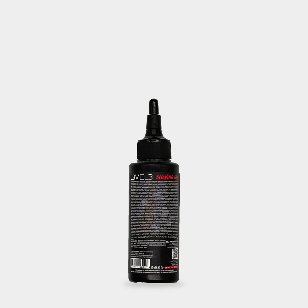 L3VEL3 Shaving Gel Flame 100 ml — vista posterior
