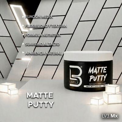 L3VEL3 Matte Putty Paste 100 g