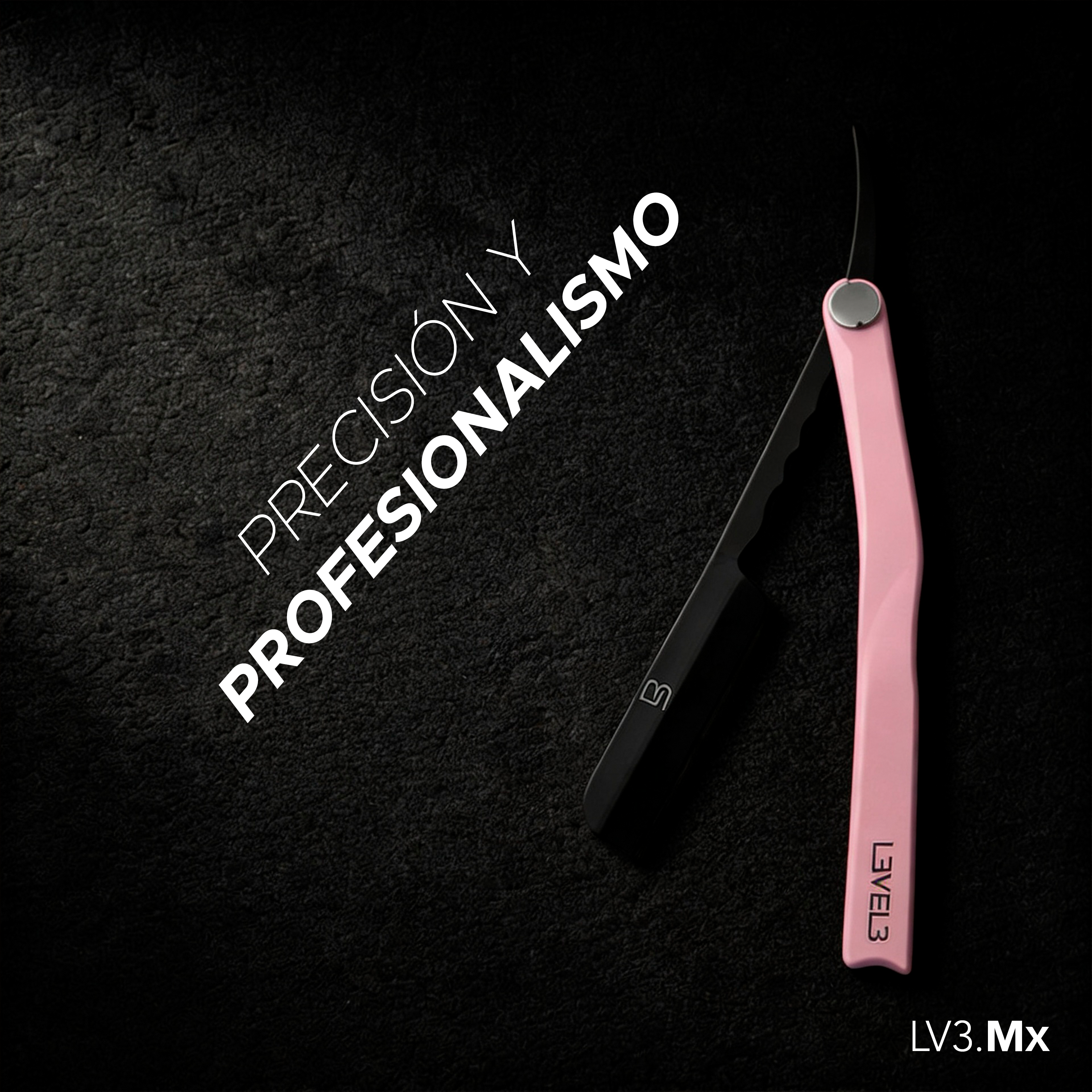 L3VEL3 BLACK/PINK MILLY RAZOR