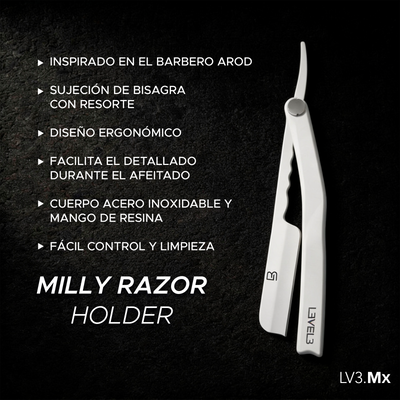 L3VEL3 WHITE MILLY RAZOR