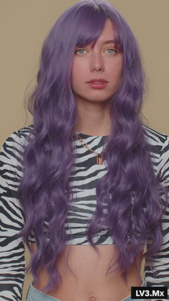 Cargar video: L3VEL3 LIGHT VIOLET SEMI PERMANENT COLOR TUBE 100 ml
