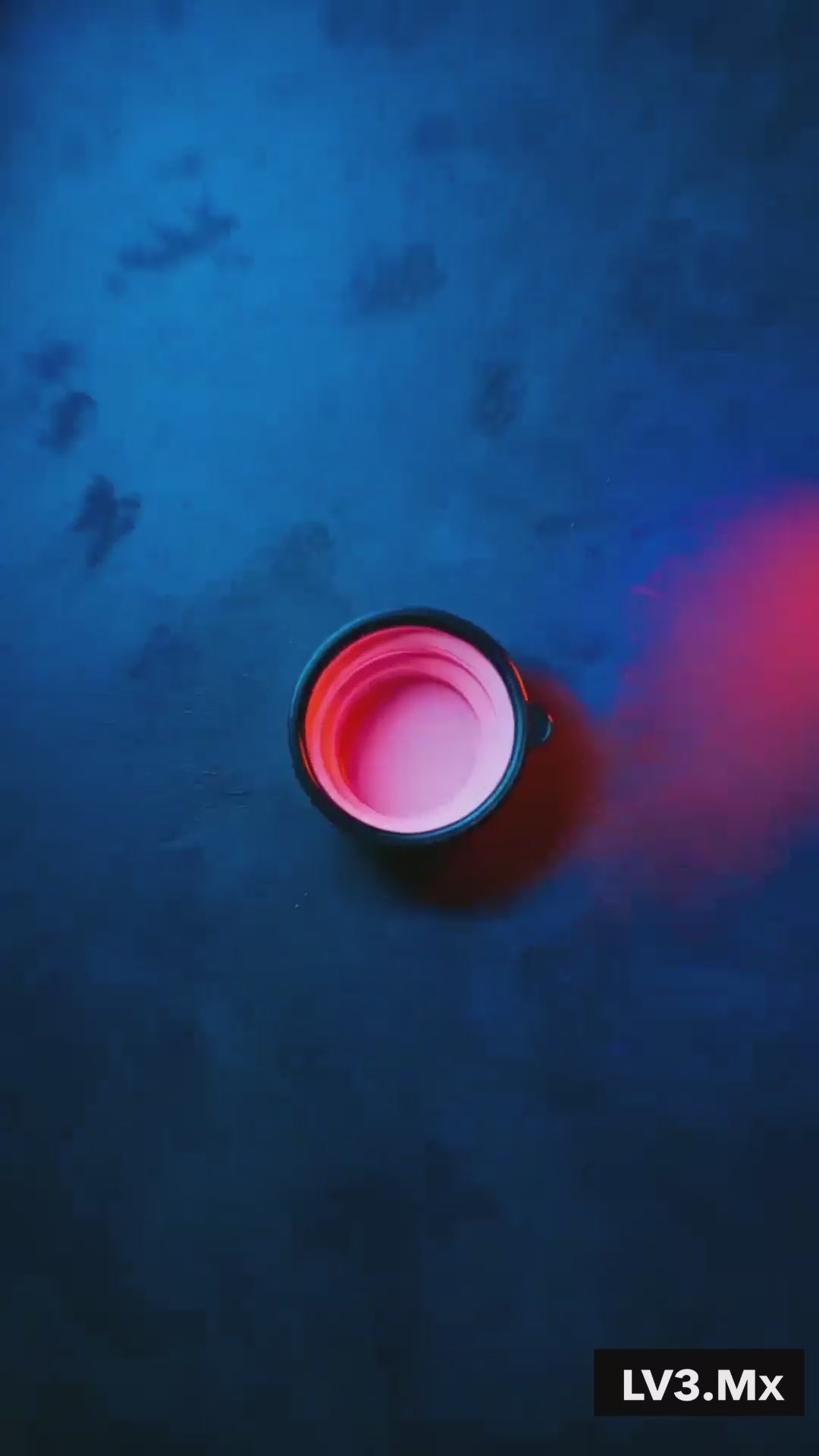 Cargar video: L3VEL3 COLLAPSIBLE TINT BOWL PINK
