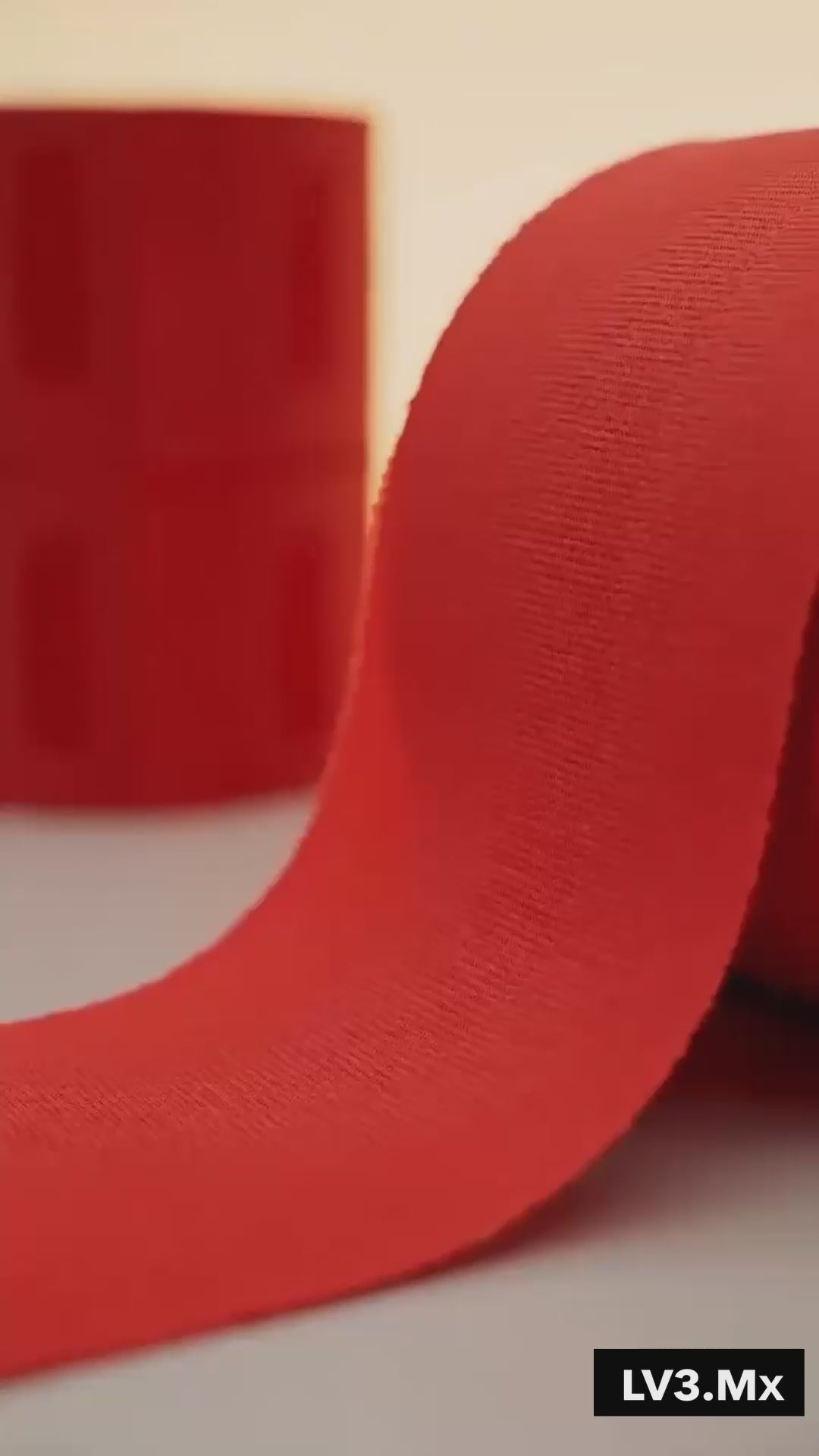Cargar video: L3VEL3 5 ROLLS (100EACH) NECK PAPER RED