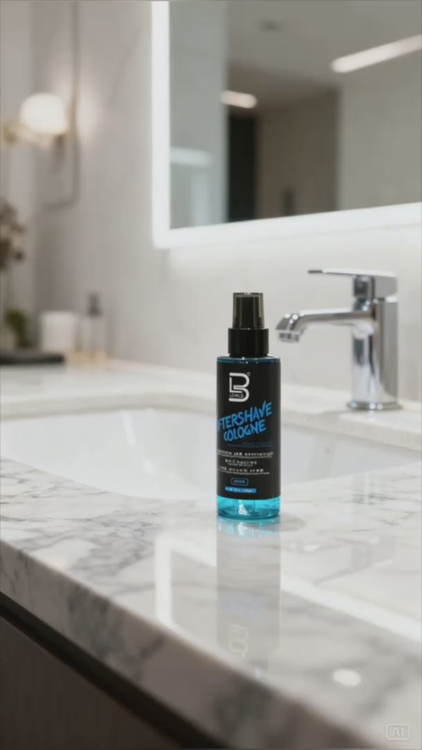 Cargar video: L3VEL3 Aftershave Cologne Aqua 100 ml