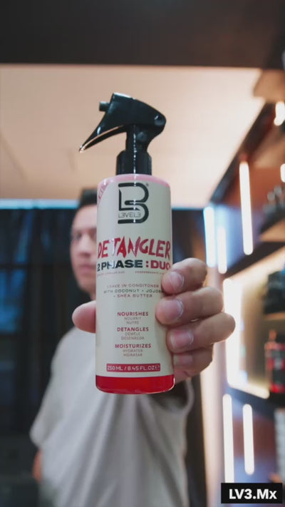 L3VEL3 2 Phase Detangler Spray / Leave in Conditioner 250 ml