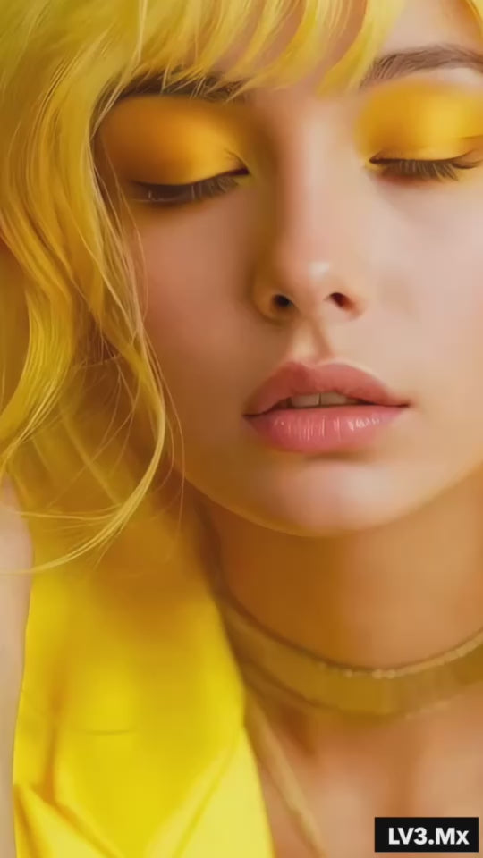 Cargar video: L3VEL3 ELECTRIC YELLOW SEMI PERMANENT COLOR TUBE 100 ml