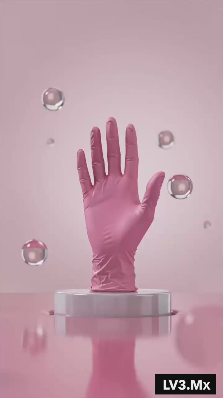 Cargar video: L3VEL3 NITRILE GLOVES PEARL-LAVENDER