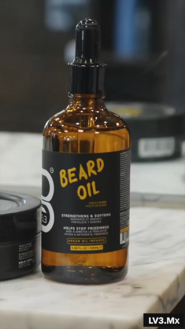 Cargar video: L3VEL3 Beard Oil 100 ml