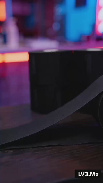 L3VEL3 5 ROLLS (100EACH) NECK PAPER BLACK