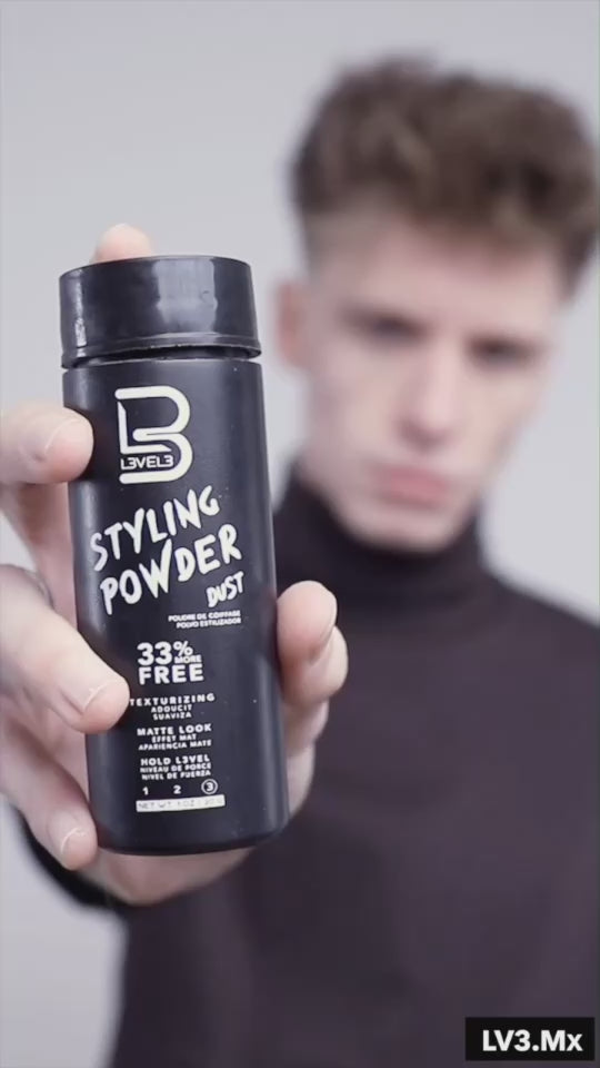 Cargar video: L3VEL3 STYLING POWDER 30GR