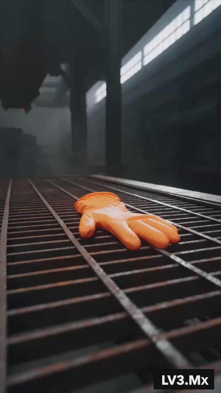 Cargar video: L3VEL3 NITRILE GLOVES ORANGE 100CT
