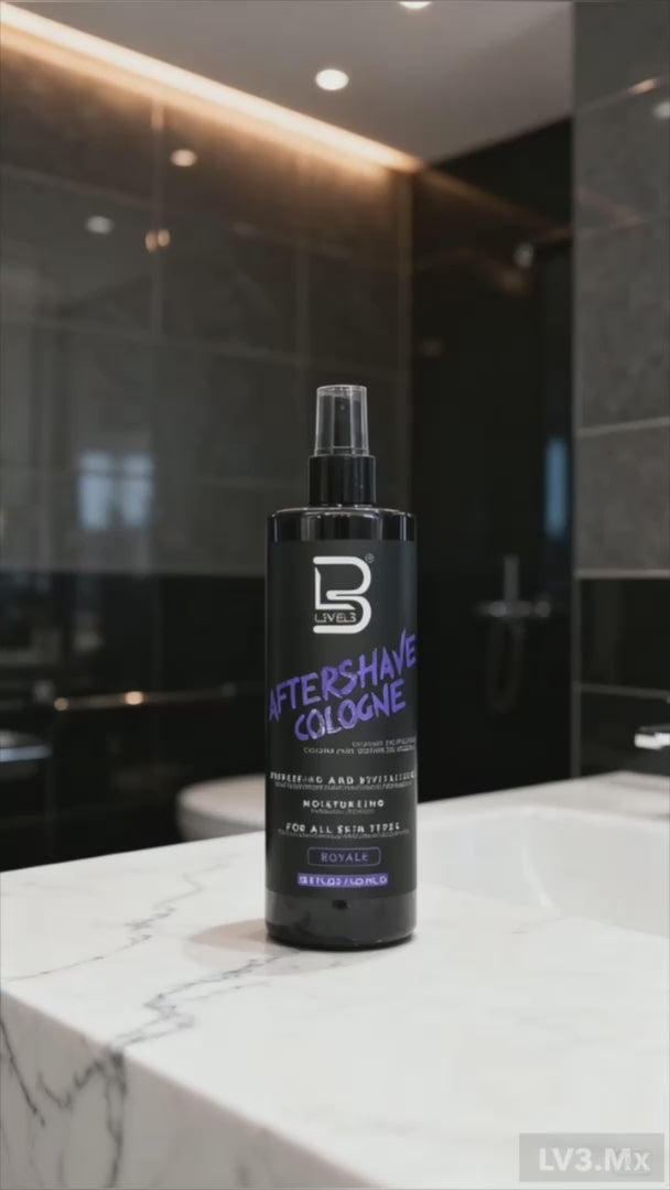 Cargar video: L3VEL3 Aftershave Cologne Royale 400 ml