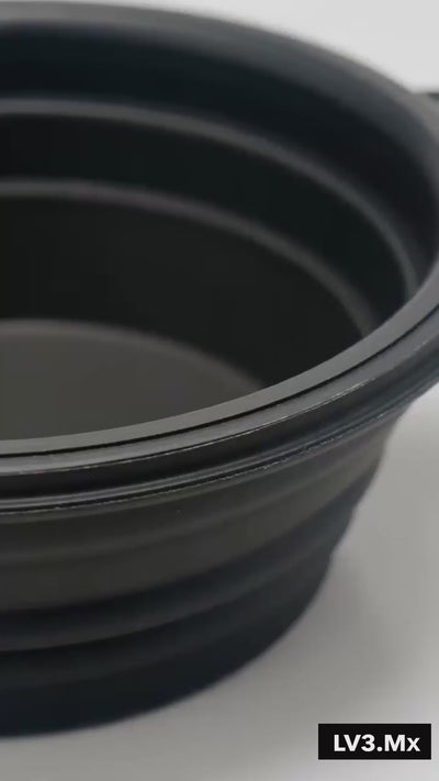 L3VEL3 COLLAPSIBLE TINT BOWL BLACK
