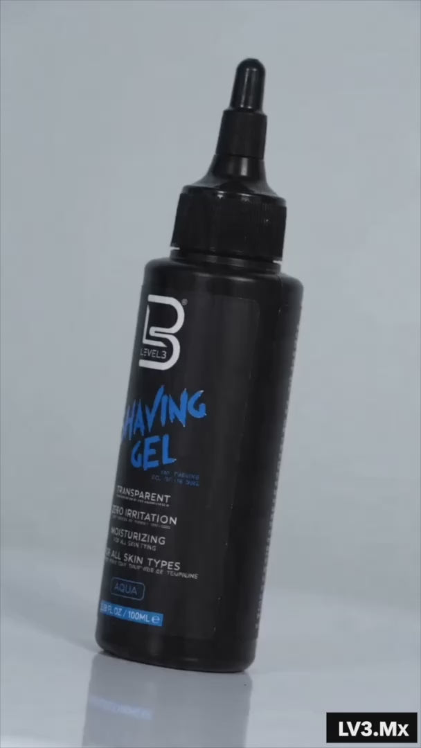 Cargar video: L3VEL3 Shaving Gel Aqua 100 ml