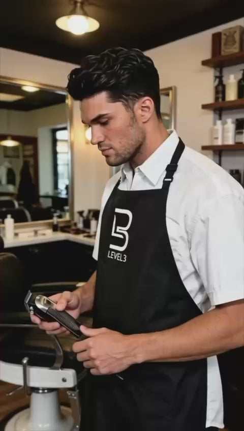 Cargar video: L3VEL3 BLACK APRON