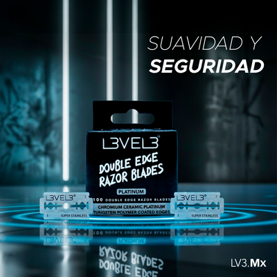 L3VEL3 DOUBLE EDGE RAZOR 100PC