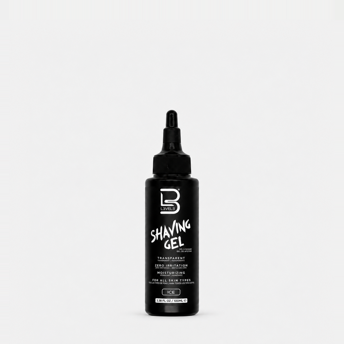 L3VEL3 Shaving Gel Ice 100 ml — gel de afeitado