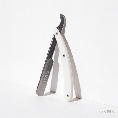 L3VEL3 WHITE TURKISH RAZOR
