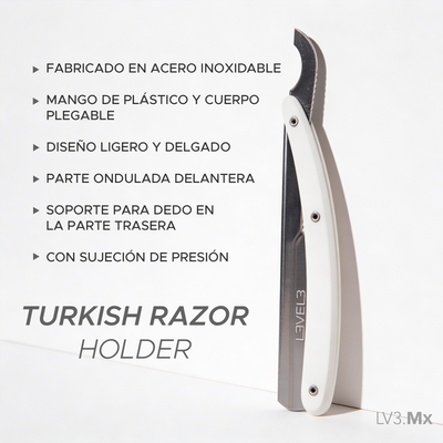 L3VEL3 WHITE TURKISH RAZOR