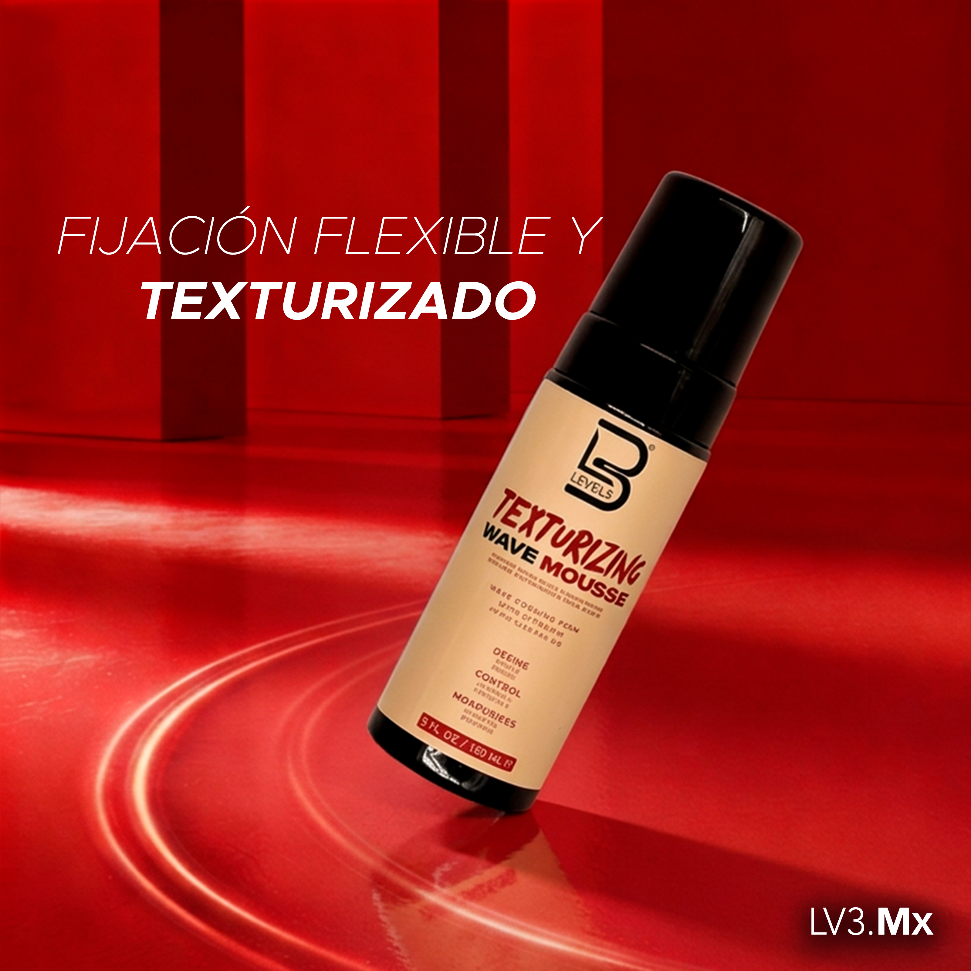 L3VEL3 TEXTURIZING WAVE MOUSSE 150ML